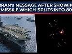 A day after unveiling a missile that “splits into 80” warheads, Iran is now threatening U.S. troops at sea. A day after unveiling a missile that “splits into 80” warheads, Iran is now threatening U.S. troops at sea.