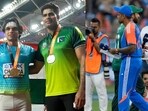Neeraj Chopra and Arshad Nadeem, Indian and Pakistani captains during the Asia Cup 2025.