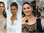 Isha Ambani, Natasha Poonawalla, Suddha Reddy, and Ananya Birla at Met Gala. 