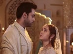 Parth Samthaan and Rishita Kothari in a scene from Seher Hone Ko Hai.