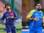 Shreyas Iyer for the Punjab Kings and MS Dhoni for the Chennai Super Kings.