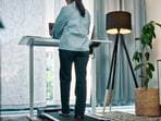 Under-desk walking pads to help you stay active while you work