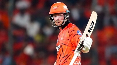 Heinrich Klaasen took back the Orange Cap with a fine knock of 69(43). On a surface that was not the most comfortable to bat on, Klaasen picked his moments to go after the bowlers, hammering four sixes. (ANI Picture Service) Heinrich Klaasen took back the Orange Cap with a fine knock of 69(43). On a surface that was not the most comfortable to bat on, Klaasen picked his moments to go after the bowlers, hammering four sixes. (ANI Picture Service)