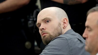 Defendant Tanner Horner listens to a victim impact statement after being sentenced to the death penalty in the punishment phase of his capital murder trial, Tuesday, May 5, 2026, at the Tim Curry Criminal Justice Center in Fort Worth, Texas. (Amanda McCoy/Star-Telegram via AP) (AP)