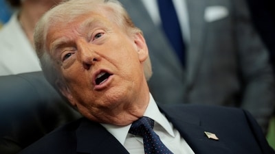 Donald Trump said presuming Iran would agree to give what has been agreed to is perhaps a "big assumption". (Reuters)