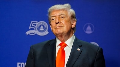 Federal prosecutors have charged Dean DelleChiaie, an FAA contractor, with making threats against President Trump, adding to a troubling pattern of threats against the US leader. (REUTERS)