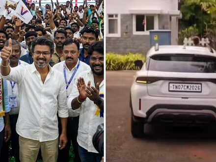విజయ్ కారు నంబర్ ప్లేట్