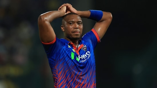 Lungi Ngidi returned to the action against CSK.