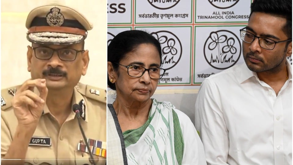 মমতা ও অভিষেক বন্দ্যোপাধ্যায়ের নিরাপত্তা কমানোর কারণ বললেন রাজ্য পুলিশের ডিজি সিদ্ধিনাথ গুপ্তা। (ছবি সৌজন্যে এএনআই এবং সমীর জানা/হিন্দুস্তান টাইমস)