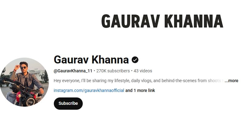 Gaurav Khanna Gaurav Khanna