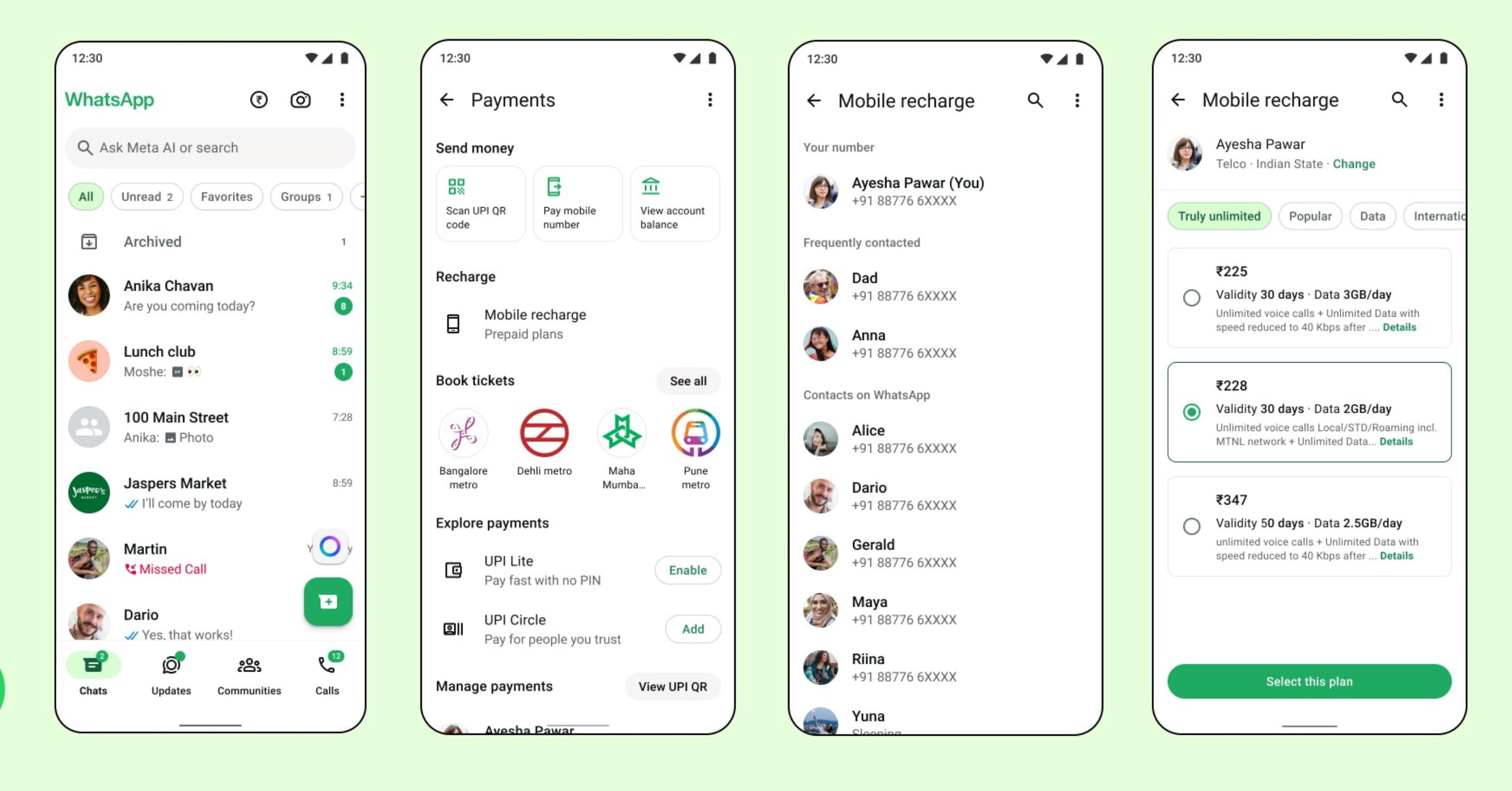 WhatsApp prepaid recharge WhatsApp prepaid recharge
