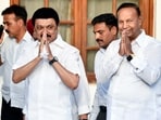 FILE PHOTO: Tamil Nadu CM and DMK President MK Stalin along with party leader TR Baalu at INDIA bloc leaders meeting, at the residence of Congress president Mallikarjun Kharge in New Delhi.