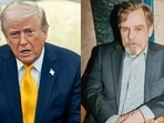 Hamill (R) also allegedly wrote that Trump (L) should “live long enough” to witness political defeat.