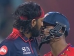 Krunal Pandya stuns Nicholas Pooran with sharp bouncers, triggers heated on-field moment. Krunal Pandya stuns Nicholas Pooran with sharp bouncers, triggers heated on-field moment.