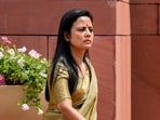 Mahua Moitra alleged that men heckled her and filmed the episode. Mahua Moitra alleged that men heckled her and filmed the episode.
