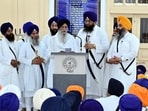 Shiromani Gurdwara Parbandhak Committee (SGPC) president Harjinder Singh Dhami on Thursday took a U-turn on the recently enacted Jaagat Jot Sri Guru Granth Sahib Satkar (Amendment) Act, 2026, terming it a “political conspiracy challenging Guru Granth and Guru Panth”. Shiromani Gurdwara Parbandhak Committee (SGPC) president Harjinder Singh Dhami on Thursday took a U-turn on the recently enacted Jaagat Jot Sri Guru Granth Sahib Satkar (Amendment) Act, 2026, terming it a “political conspiracy challenging Guru Granth and Guru Panth”.