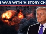 Trump insults himself on Iran war with 'history chart'? Trump insults himself on Iran war with 'history chart'?