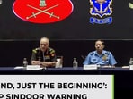 Indian military’s warning on Operation Sindoor anniversary Indian military’s warning on Operation Sindoor anniversary