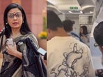 Mahua Moitra claimed that a group of men shouted slogans at her and recorded the incident on their phones.