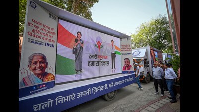 MCG said societies must permit verified enumerators to enter residential premises without delays or restrictions. (Sanchit Khanna/HT) MCG said societies must permit verified enumerators to enter residential premises without delays or restrictions. (Sanchit Khanna/HT)