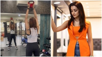 Trisha Krishnan elevates her fitness game with a rigorous training routine featuring deadlifts, boxing, and stability exercises. (Instagram/  trishakrishnan)