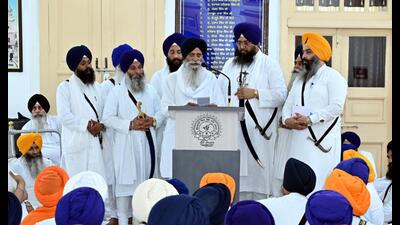 Shiromani Gurdwara Parbandhak Committee (SGPC) president Harjinder Singh Dhami on Thursday took a U-turn on the recently enacted Jaagat Jot Sri Guru Granth Sahib Satkar (Amendment) Act, 2026, terming it a “political conspiracy challenging Guru Granth and Guru Panth”. Shiromani Gurdwara Parbandhak Committee (SGPC) president Harjinder Singh Dhami on Thursday took a U-turn on the recently enacted Jaagat Jot Sri Guru Granth Sahib Satkar (Amendment) Act, 2026, terming it a “political conspiracy challenging Guru Granth and Guru Panth”.