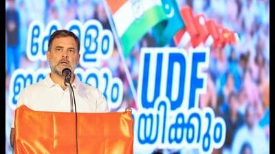 So, what exactly is Rahul Gandhi’s — and his party’s — core politics today? (@INCIndia/ANI) So, what exactly is Rahul Gandhi’s — and his party’s — core politics today? (@INCIndia/ANI)