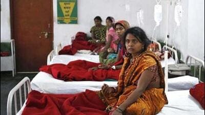 Two women died and four others remained critical at Kota Medical College and Hospital in Rajasthan (Representative photo) Two women died and four others remained critical at Kota Medical College and Hospital in Rajasthan (Representative photo)