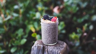 According to Dr Rajan, it is better to have chia seeds in combination with yoghurt and berries. (Unsplash)