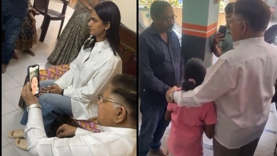 Allu Aravind: పుష్ప 2 తొక్కిసలాట బాధితుడి ఇంటికి అల్లు అరవింద్, స్నేహా రెడ్డి.. అండగా ఉంటామని హామీ.. వీడియో వైరల్