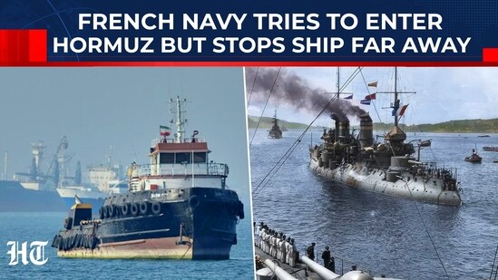 Scared France navy tries to interfere in Hormuz