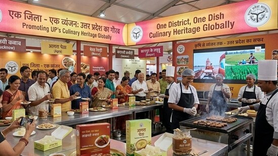 The ODOC is a Uttar Pradesh government scheme that assigns one or more signature food items to each district of the state. (@AwasthiAwanishK/X)