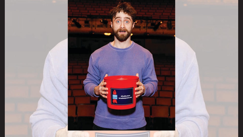 Daniel Radcliffe just pulled in $1.65 million last week for his solo Broadway show, Every Brilliant Thing. (INSTAGRAM/@DANIELRADCLIFFEOFFICIALLY)