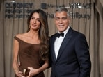 George Clooney celebrated his 65th birthday as Amal Clooney turned heads in a bold outfit.