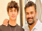 కొడుకు వేదాంత్ తో మాధవన్(x)