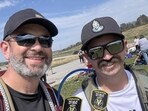 Kyle Loftis (L) died on Tuesday