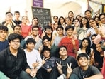 Navi Mumbai, India - May 8, 2026:Students rejoicing after10th SSC results were declared online at Agnel Multipurpose School & Junior College at Vashi in Navi Mumbai, in Navi Mumbai, India, on Friday, May 8, 2026. (Photo by Bachchan Kumar/ Hindustan Times) (Hindustan Times)