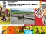 Officials also emphasised that there is focus on providing jobs to job card holders and the ministry remains committed to ensuring uninterrupted livelihood support to rural households. (HT Photo)