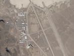 A satellite image shows Area 51 airbase in Nevada, U.S. January 11, 2025