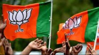 Even chief minister Nayab Singh Saini himself visited Sampla in support of the BJP contenders and urged the voters to make it a triple-engine government by electing BJP candidates from Sampla. (HT Photo for representation)