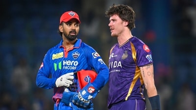 A brutal night in the capital city as KKR subject Delhi to a fifth consecutive loss on home turf. Simply nothing clicking for DC as their batters had no answer against the spin that KKR brought to the table, before Finn Allen struck 10 sweet sixes enroute to a century that gives KKR a lifeline in the tournament. (Hindustan Times) A brutal night in the capital city as KKR subject Delhi to a fifth consecutive loss on home turf. Simply nothing clicking for DC as their batters had no answer against the spin that KKR brought to the table, before Finn Allen struck 10 sweet sixes enroute to a century that gives KKR a lifeline in the tournament. (Hindustan Times)