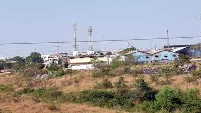 Panic gripped the Chakan industrial area after a leopard was spotted near the premises of the Mercedes-Benz India manufacturing plant during the early hours of May 8. ((PIC FOR REPRESENTATION)) Panic gripped the Chakan industrial area after a leopard was spotted near the premises of the Mercedes-Benz India manufacturing plant during the early hours of May 8. ((PIC FOR REPRESENTATION))