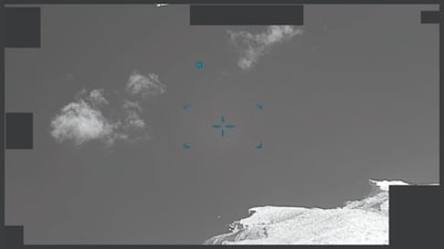 A US military operator reported UAP near Greece flying straight above the ocean towards land. (US Department of War) A US military operator reported UAP near Greece flying straight above the ocean towards land. (US Department of War)