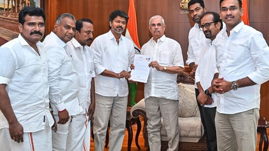 TVK ప్రభుత్వ ఏర్పాటుకు లైన్ క్లియర్..!(ఫైల్ ఫొటో) (PTI)