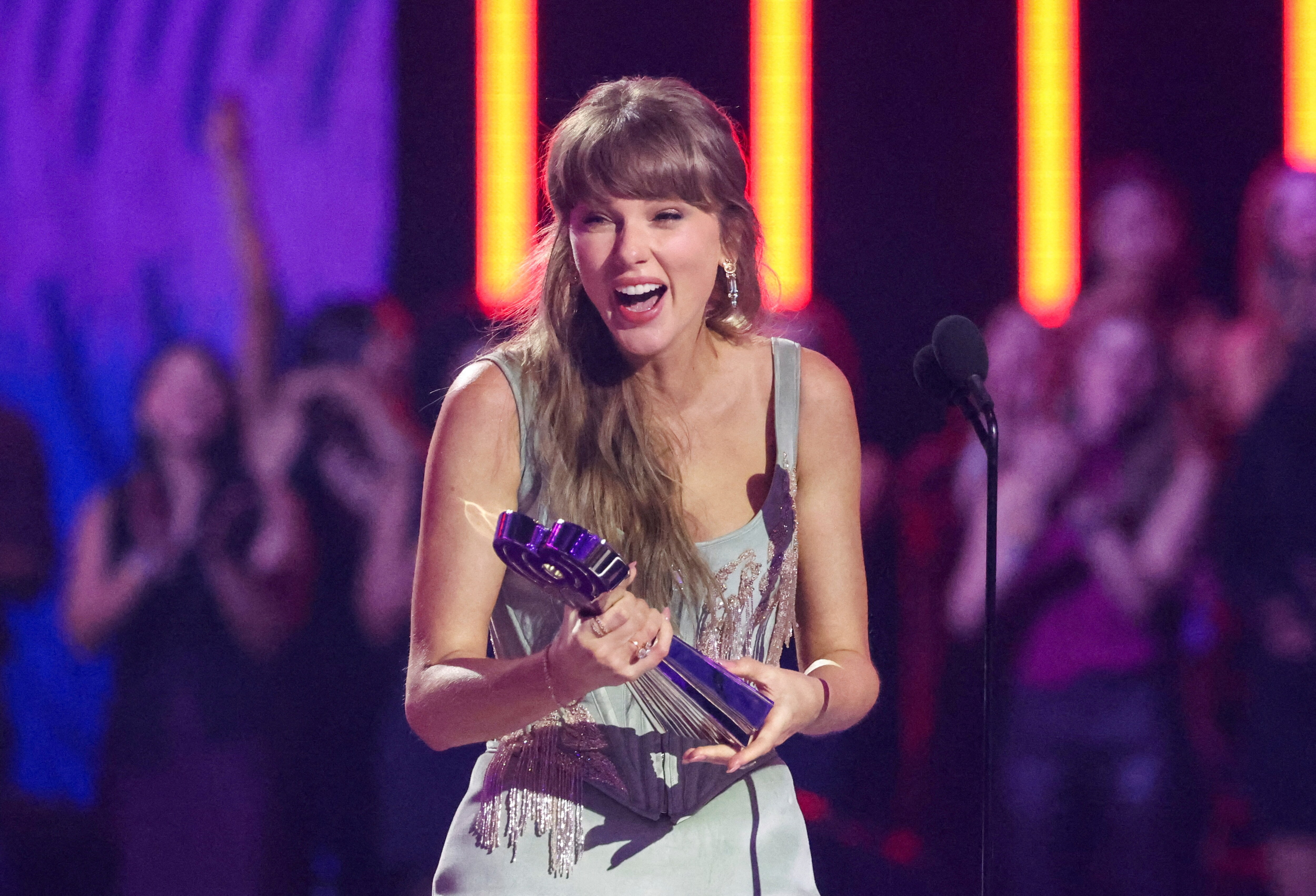 Taylor Swift’s words highlight the importance of self-love and acceptance. (REUTERS)