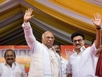“Congress legislators won on behalf of the alliance did not come to DMK’s headquarters to express their gratitude,” Stalin said. (X/kharge)