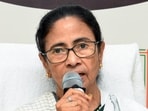 West Bengal Chief Minister and TMC Supremo Mamata Banerjee speaks in a meeting with TMC leaders at Kalighat, in Kolkata, on Wednesday.