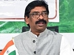Jharkhand chief minister Hemant Soren. (HT File)