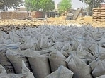 Patiala and Mansa follow with over 80% lifting progress (HT File) Patiala and Mansa follow with over 80% lifting progress (HT File)