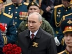 Russian President Vladimir Putin attends a ceremony to lay flowers at the Tomb of the Unknown Soldier by the Kremlin wall in central Moscow on May 9, 2026. Russia celebrates the 81st anniversary of the Soviet Union's victory over Nazi Germany in World War Two (WWII). 